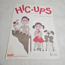 Hic-ups Piano Solo by Ladonna Weston 1986 Sheet Music - $5.98