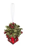 Ganz Teeny Mistletoe Jewel Christmas Tree Ornament 2.5 Inch Multicolor - $12.85
