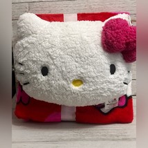 Hello Kitty CVS Nogginz Pillow &amp; Plush Blanket Set, Valentine&#39;s Collection - £19.23 GBP