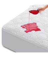 HYLEORY King Size Waterproof Mattress Protector Viscose Made from Bamboo... - €22,93 EUR