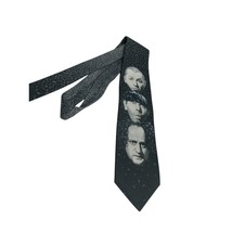 Ralph Marlin 3 Stooges 57 in Necktie Neck Tie Larry Moe Curly 135150 Bla... - $13.85