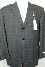 NWT $495 Joseph Abboud Gray 4Season Wool Sport Coat Blazer 42R - £63.30 GBP