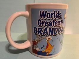 NWOT - Looney Tunes Bugs Bunny &quot;Worlds Greatest GRANDPA&quot; Ceramic Mug - £3.90 GBP