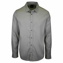 prAna Men&#39;s Grey L/S Woven Shirt (S65) - £12.65 GBP