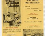 Fort Williams Canada Brochure Lorna Doone Strachan &amp; Coastal Queen Chapp... - £14.13 GBP