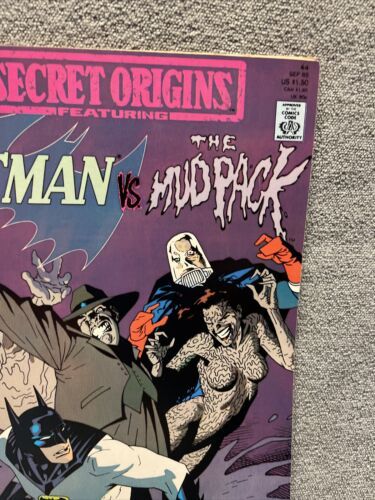 DC Comics Secret Origins Issue 44 September 1989 Comic Book KG Batman Mudpack Item image 2