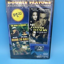 Bob Hope Double Feature My Favorite Brunette Road to Bali DVD New Slimcase - £6.51 GBP
