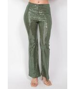 Women&#39;s Sequined Fit &amp; Flare Midrise Pants - $22.77 CAD
