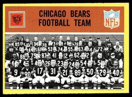 1967 Philadelphia #25 Chicago Bears TC VGEX-B107R12 - £38.93 GBP