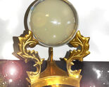 ANTIQUE CRYSTAL BALL AWAKENED CRYSTAL EXTREME POWERS OOAK MAGICK SCHOLARS  - $997.77