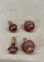 1961-1968 Ford Galaxie Mustang Fairlane Trunk Hinge Bolts Cougar Thunder... - $28.22