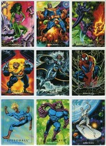 1992 Marvel Masterpieces Base Set Single Trading Cards Complete Your Set VG/NM - £1.39 GBP