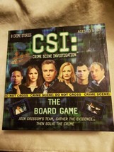 CSI: Crime Scene Investigation The Board Game Complete 8 Characters Cards Manual - £5.44 GBP