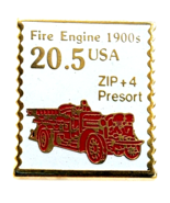 VTG USPS Fire Engine 1900s Stamp Pin 20.5 USA ZIP+4 Presort Postal Colle... - €11,12 EUR