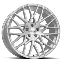 20X9 Luxxx LFF-01 PISTA 5X115 +18 73.1 Full Brushed Silver - Wheel - £267.78 GBP