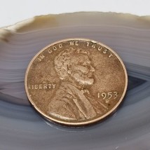 1953 Lincoln Wheat Penny Cent D - $19.99