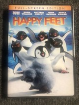 Happy Feet DVD 2007 Full Frame Elijah Wood Robin Williams New Sealed - £7.83 GBP