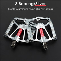 WEST BI 3 ings Bicycle Bike Pedals Ultralight Aluminium Alloy MTB Road Bike Peda - £98.31 GBP