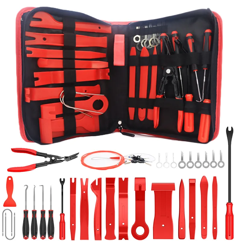 Car Trim Removal Tool Auto Disassembly Tools Door Panel Audio Removal Tool Kit - £10.38 GBP+