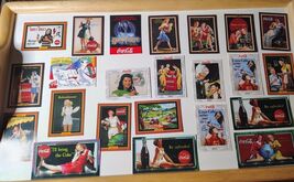 Coca-Cola Vintage Print Advertising Cards Lot Polar Bears Harry Potter R... - $12.62