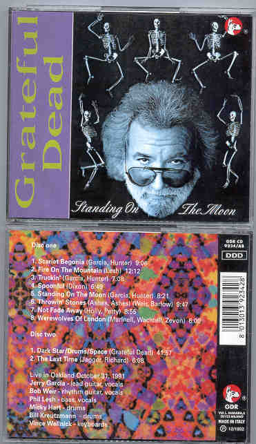 Grateful Dead - Standing On The Moon  ( Great Dane Recs ) ( 2 CD SET ) (... - $30.99