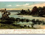Singletary Lake Sutton and Milbury Massachusetts MA 1908 UDB Postcard U1 - £3.22 GBP