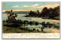Singletary Lake Sutton and Milbury Massachusetts MA 1908 UDB Postcard U1 - £3.24 GBP