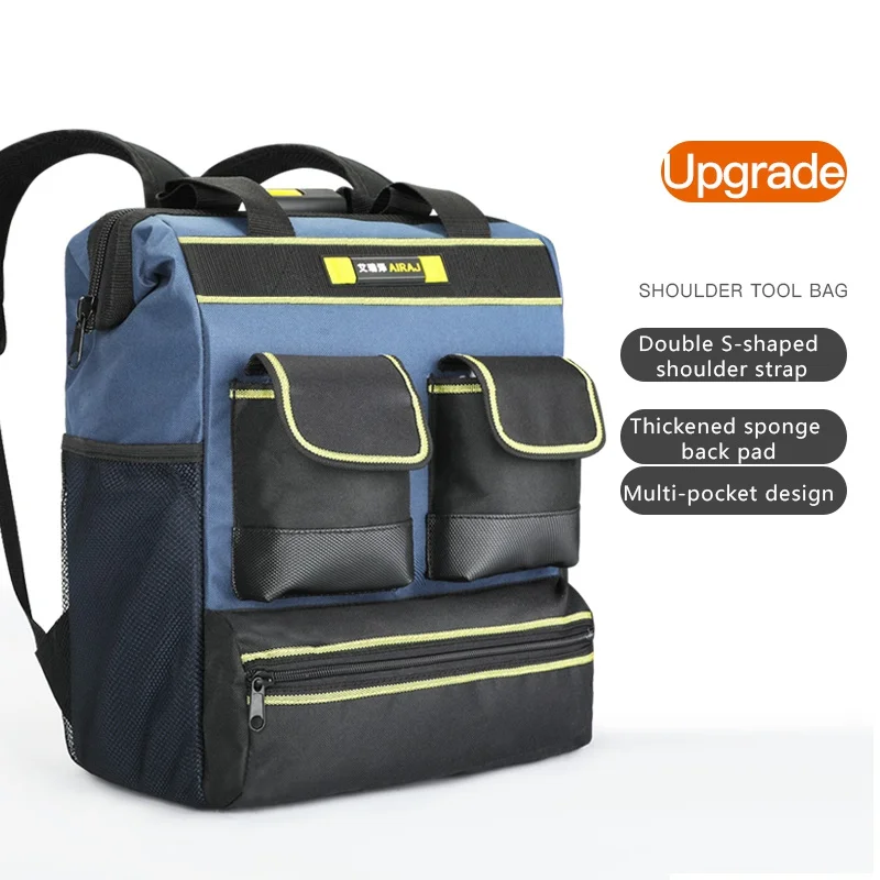 AIRAJ Tool Backpack, Waterproof Tool Bag, Bottom Storage Bag, Backpack W... - $167.78