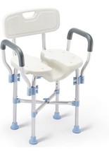 OasisSpace Cutout Shower Chair Model W025 500lbs Capacity. New Open Box - £38.91 GBP
