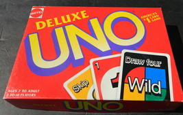 Deluxe Uno  Game 1993 -Complete - $12.00