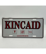Kincaid Pontiac Buick GMC Car Dealer Advertising License Plate Leavenwor... - £18.52 GBP