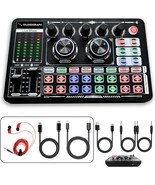 Podcast Sound Board - Music Sound Mixer With, F999 Plus With More Cables - €65,92 EUR