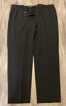 Kasper Dress Pants Women’s Size 18 Black Straight Leg Career Slacks - £8.80 GBP