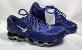 Womens Mizuno Wave Prophecy 8 Running Shoes Sneakers Royal Blue Pink Siz... - $179.99