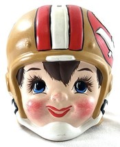 Vintage Hand Crafted Joe Montana San Francisco 49ers Ceramic Piggy Bank ... - $664.31 MXN