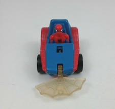 1995 Marvel Comics #2 Spiderman Car With Web Action McDonald&#39;s Toy  - £3.09 GBP