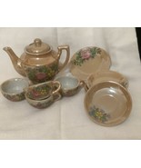 Miniature Luster Ware Tea Set Occupied Japan - $18.69