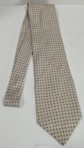 Izod Tan Blue Pattern Multicolor Silk Mens Necktie Neck Tie - $25.80 CAD