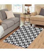 Mickey Black and White Area Rug size 60&quot;x 39&quot; - £41.43 GBP