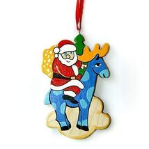 Armenian Wooden Christmas Ornament  Handcrafted Bell with Bird Design ... - €15,42 EUR+