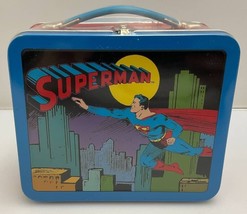 1998 Hallmark School Days Miniature Collectible Lunch Box 1950&#39;s Superma... - $9.99
