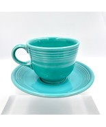 Fiesta Cup &amp; Saucer Set – Turquoise – Homer Laughlin China – USA - €15,35 EUR