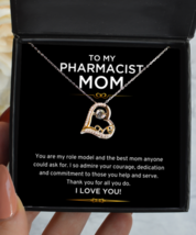 Pharmacist Mom Necklace Gifts, Birthday Present For Pharmacist Mom, Daughter  - £39.01 GBP
