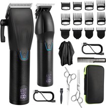 Men&#39;S Dumite Hair Clippers, Professional Hair Cutting Kit, Cordless Barber - £61.60 GBP
