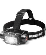 LED Headlamps,Rechargeable Head lamp Flashlight，IPX4 Waterproof Headligh... - £13.69 GBP