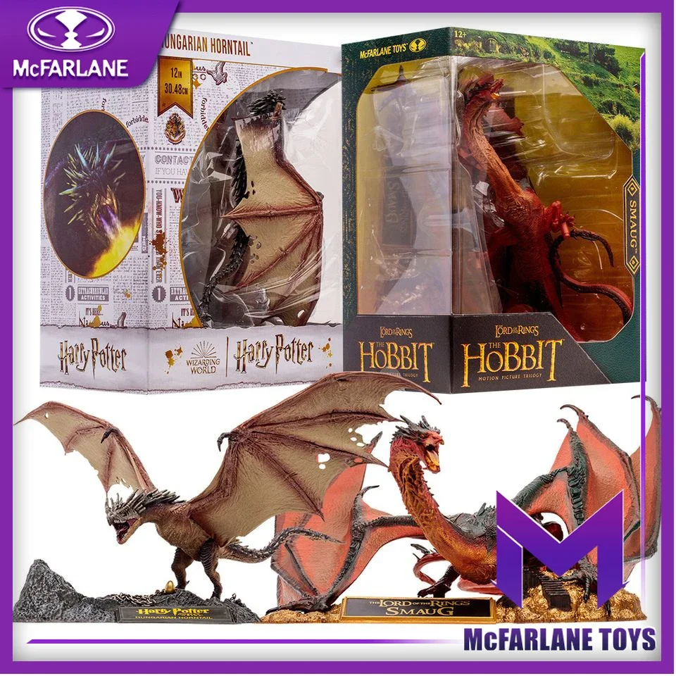 McFarlane Toys Smaug/Hungarian Horntail (McFarlane&#39;s Dragons) Bundle (2) Statues - £103.61 GBP