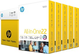 HP Printer Paper | 8.5x 11 Paper | All-In-One 22 lb | 5 Ream Case - 2,50... - £55.83 GBP