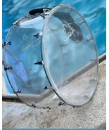 1PC Professional Transparent Percussion Drum aalam aliqa Instrument drab... - $564.30