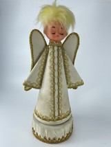 BROKEN JC Penney Christmas Sleeping Angel Rotating Music Box Japan MCM V... - £27.27 GBP