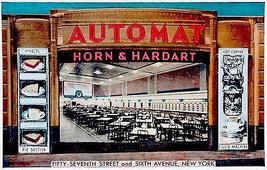 Horn and Hardart Automat - New York - 1941 - Vintage Postcard Magnet - £9.58 GBP